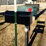 T-Post Bracket on Mail Box